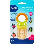 Resim Weebaby Meyve Süzgeci 6+Ay - Turuncu Yeşil 