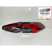 Resim Toyota Corolla 2019-2025 Sedan Stop Lambası Sağ İç Ve Dış Takım Orjinal Farba-ulo-2 Stop Ledsiz 