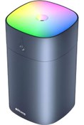 Resim BAZAARİO RGB Renkli Aromaterapi Difüzör ve Ultrasonik Hava Nemlendirici Buhar Makinesi (Siyah, 400ml) BZRİ 