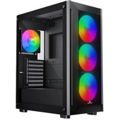 Resim GAMEBOOSTER 650W 80+ RAIDER E651B JBST-GBE651B GAMING MID-TOWER PC KASASI 