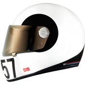 Resim Nexx X.G100R Sputnık Beyaz-Siyah Kask 
