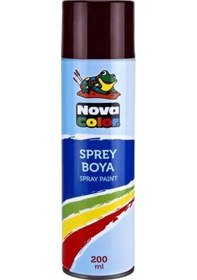Resim Nova Color Sprey Boya 200 Ml Kahverengi Diğer 