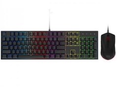 Resim Cm Masterkeys Lite L Combo Rgb Led Türkçe Klavye + Mouse Seti 