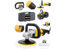 Resim Graizer Alman 4200 Watt Bakir Sargili 6 Kademe Devir Ayarlı Polisaj Makinasi Zımpara Pasta Cila Makinesi 