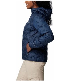 Resim Columbia Delta Ridge Iı Down Hooded Jacket Kadın Outdoor Mont Wk2769 Lacivert 