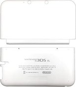 Resim Valley Of The Sun Beyaz Renk 3DSXL Ekstra Konut Case Kabukları A/E Yüz 2 ADET Set Değiştirme, Eski Büyük 3DS XL/LL 3DSLL El Oyun Konsolu, ABD Edition Dış AE Üst Faceplate/Alt Arka Kapak Plakaları 