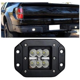 Resim Off Road Led Projektör Çalışma Sis Lambası Gömme Tip Beyaz 6 Ledli Ong29 