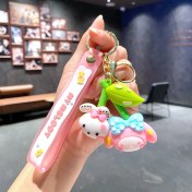 Resim OEMG Yeni Çizgi Film Animasyon Stitch Serisi Yumuşak Kauçuk Anahtarlık Bebek Çantası Kolye Anahtarlık Küçük Hediye (Yurt Dışından) 