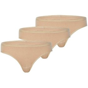 Resim Blackspade Kadın Pamuklu 3'lü Paket Slip - Ten Ten Rengi 