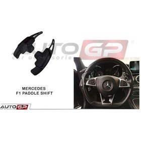 Resim Mercedes W213 Direksiyon F1 Vites Kulakçık Paddle Shift Siyah 