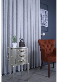 Resim Lila Poetry 02 Cam Kırığı Desen Spor Tül Perde 