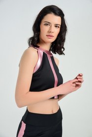 Resim Sense Pervaz Ve Oratsı Varak Garnili Bluz | Blz31353 Pembe 
