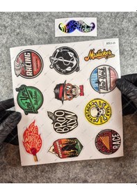 Resim Bdls25 Küçük Boy 10lu Sticker Seti 