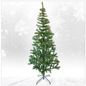 Resim 180 Cm Yılbaşı Çam Ağacı - 340 Dallı Ve Metal Ayaklı 