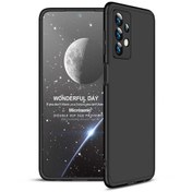 Resim Microsonic Samsung Galaxy A13 4g Kılıf Double Dip 360 Protective Siyah 