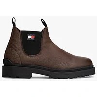 Resim Tommy Hilfiger Erkek Kahverengi Kısa Bot 
