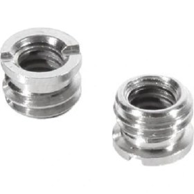 Resim Ayex Tripod Vidasını 1/4 İnçi 3/8 İnçe Dönüştürücü Vida Adaptörü (2 Adet) 