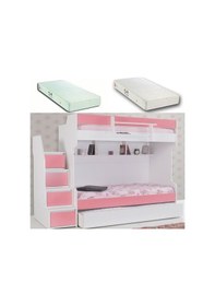 Resim Setaymobilya Ranza, Cesur Pembe + 2 Adet Comfort Yatak, Setay Genç Odası 