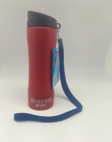 Resim Rcm-04 500ml Ince Gövde Çelik Matara Kırmızı 1 Adet Kırmızı 