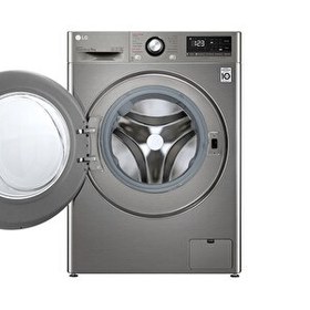 Resim LG F4V3VYWKPE 9 KG 1400 Devir Gri Çamaşır Makinesi 