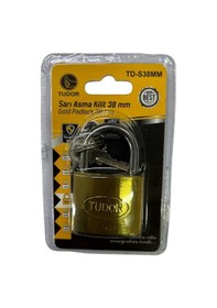 Resim Ennalbur Tudor 38 Mm Kısa Sarı Asma Kilit 