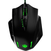 Resim V8 12400 DPI MMO 18 Tuşlu Kablolu RGB Oyuncu Mouse - Siyah 