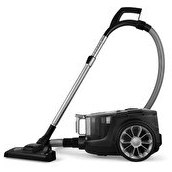 Resim Karaca Vantuz High Force F2 Mat Siyah Gümüş Toz Torbasız Süpürge 