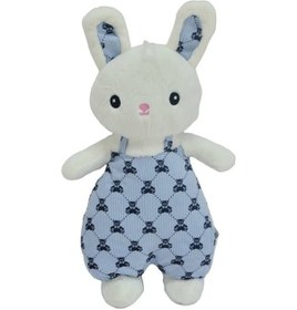 Resim 40 Cm Sevimli Peluş Tavşan Oyun Ve Uyku Arkadaşım Tavşancık Çok Renkli 