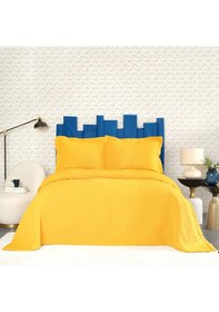 Resim Cedric Sarı Çift Kişilik Yatak Örtüsü Sarı 