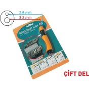 Resim Çapak Alma Raspa Seti (B10 Kısa, E200 Uzun Uç) 