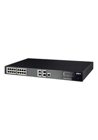 Resim Dahua 16 Kanal 2 Katmanlı Yönetilebilir Switch 16fe + 2ge Sfp + 2ge 