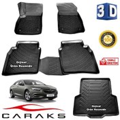 Resim Insignia 3D Havuzlu Paspas+ Bagaj Havuzu 2017 Sonrası N11.32116 