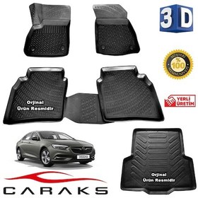 Resim Insignia 3D Havuzlu Paspas+ Bagaj Havuzu 2017 Sonrası N11.32116 