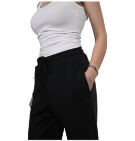 Resim Kadın Modal Kumaş Cepli Siyah Jogger Pantolon Siyah 