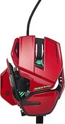 Resim Mad Catz R.A.T. 8+ ADV Tamamen Ayarlanabilir Kablolu Optik Oyun Faresi - 20000 DPI Optik Sensör - 11 Programlanabilir Düğme ve RGB Aydınlatma - Kırmızı 