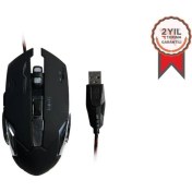 Resim Torima Tm-02 2.4 Ghz Kablolu Mouse Siyah 