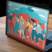 Resim İlüstrasyon Kadınlar Notebook Sticker, Laptop sticker,, Hp Sticker, Asus Sticker, 15.6 inç Sticker 