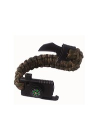 Resim Paracord Outdoor Kamp Bıçaklı Bileklik Çok Renkli 