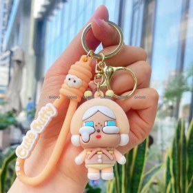 Resim Silver1 Dalga Tatil Bebek Anahtarlık Kolye Eğlenceli Karikatür Sevimli Çanta Çekicilik Hediye (Yurt Dışından) 