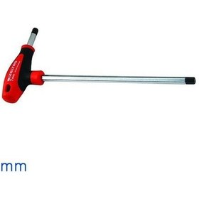 Resim T TİPİ YUVARLAK BAŞLI ALLEN ANAHTAR 5 MM 