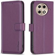 Resim Sunshine022 Tecno Camon 20 Premier Cüzdanlı Kapaklı Dik Duran Kılıf Rose Golden 