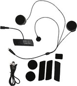 Resim Motosiklet ı Kulaklık, V5.0 Kulaklığı, Su Geçirmez/Eller Serbest/Stereo Müzik/GPS Navigasyon/İnterkomu/Bağlanabilir 2 Cep Telefonu / 500mAh / 20-30M 