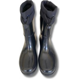 Resim Belix Konçlu Peluşlu Unisex Yağmur Çizmesi Siyah 36-40 Siyah 