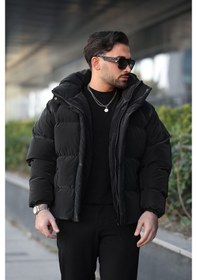 Resim Erkek Kapşonlu Nova Mont Çok Renkli 