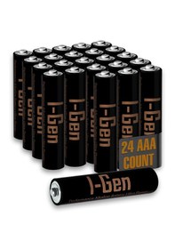 Resim I-Gen A142 Ultra Alkalin AAA İnce Kalem Pil 24'lü Paket LR03 1.5V 