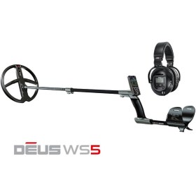 Resim Genel Markalar DEUS Dedektör-Ana Kontrol Ünitesi ve 28cm X35 Başlık WS5 Kablosuz Kulaklık ile Metal Dedektör 