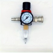 Resim Dashanshop 3lü Set Hava Filtresi Basınç Regülatörü Kompresör Yağ Su Ayırıcı Valf Aksesuarı 