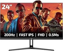 Resim GamePower 24'' Bull T10 Flat IPS 180Hz 0.5ms FHD Gaming Monitör 