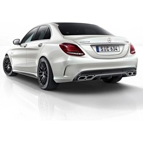 Resim Mercedes w205 c63 bagaj üstü spoiler boyasız 