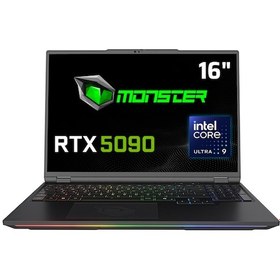 Resim Monster Semruk S6 V1.2.5 Ultra Core 9 275HX 32 GB 2 TB SSD 24 GB RTX5090 16" W11P Dizüstü Bilgisayar 